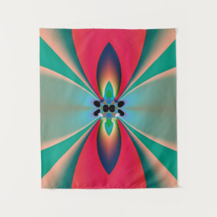 Tapete De Parede Arte abstrato Flor Funky