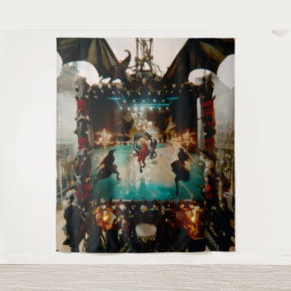 Tapete De Parede Arte AI Escura Oculta Escura Oculta abstrato Drago