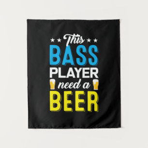 Tapete De Parede Arte da Pesca Este Pescador Precisa de uma Cerveja