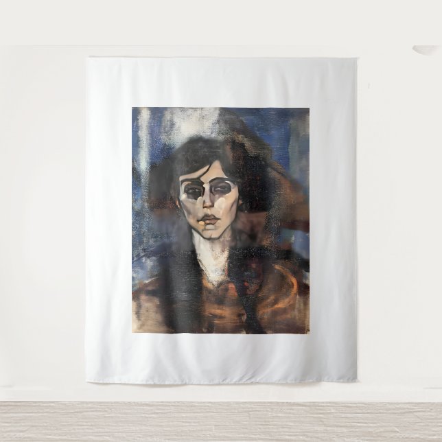 Tapete De Parede arte de Amedeo Modigliani (Frente)