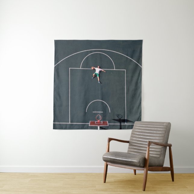 Tapete De Parede Arte de Basquetebol (In Situ)