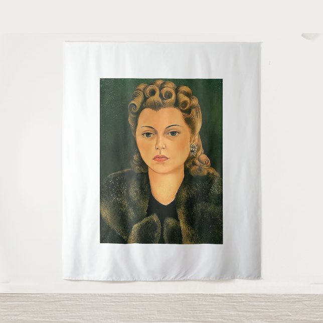 Tapete De Parede arte de Frida Kahlo (Frente)