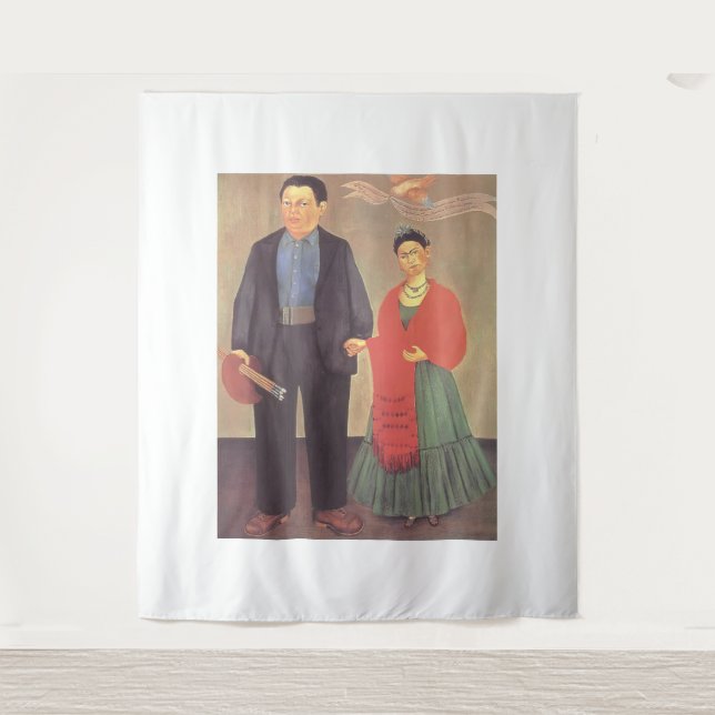 Tapete De Parede arte de Frida Kahlo (Frente)