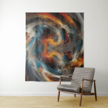 Arte de Pintura Abstrata Redemoinho