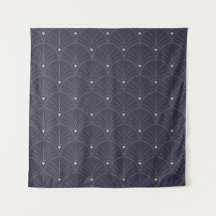 Tapete De Parede Arte elegante nouveau, padrão minimalista.