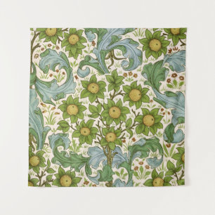 Tapete De Parede Arte Floral William Morris Orchard Green