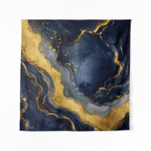 Arte Fluida Abstrata de Mármore Luxo Personalizado