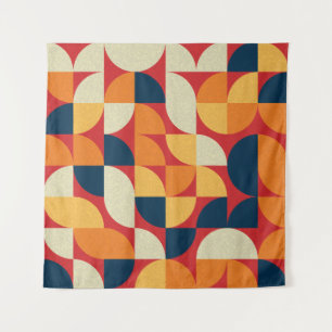 Tapete De Parede Arte Genérica: Círculos Quarter Coloridos