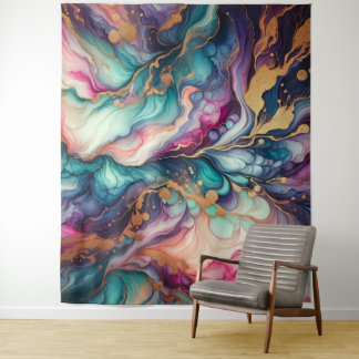 Tapete De Parede Arte Marvilhante - Cores Vibrantes
