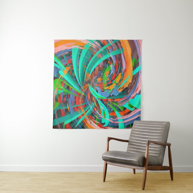 Tapete De Parede Arte Mística Abstrata (In Situ)