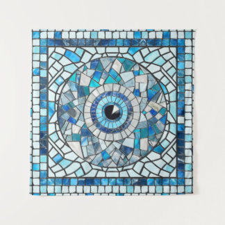 Tapete De Parede Arte Mosaica Amuleta mau