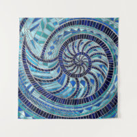 Arte mosaica Nautilus Shell