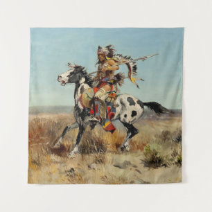 Tapete De Parede Arte Ocidental “Dakota Chief” por Charles M Russel