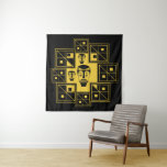 Tapete De Parede Arte tribal abstrato africana<br><div class="desc">Este padrão tribal original africano abstrato com um adorável ornamento étnico tribal é um excelente de aniversário, feriado, e uma ideia de presente de Natal para pessoas que amam motivos tribais africanos, cultura e história. A melhor ilustração colorida de arte africana para sua coleção de roupas. Se você gosta do...</div>