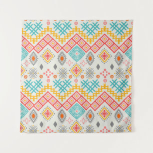 Tapete De Parede Arte tribal: impressão boho geométrico.