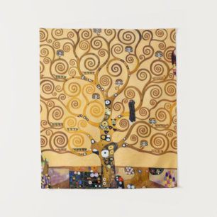 Tapete De Parede Árvore Da Vida Gustav Klimt