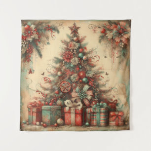 Tapete De Parede Árvore de Natal Clássica