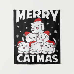 Tapete De Parede Árvore de Natal de Cat