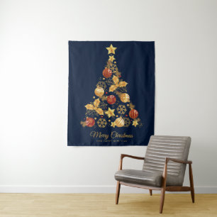 Tapete De Parede Árvore de Natal decorativa