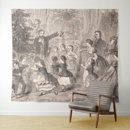 Tapete De Parede Árvore de Natal | Winslow Homer