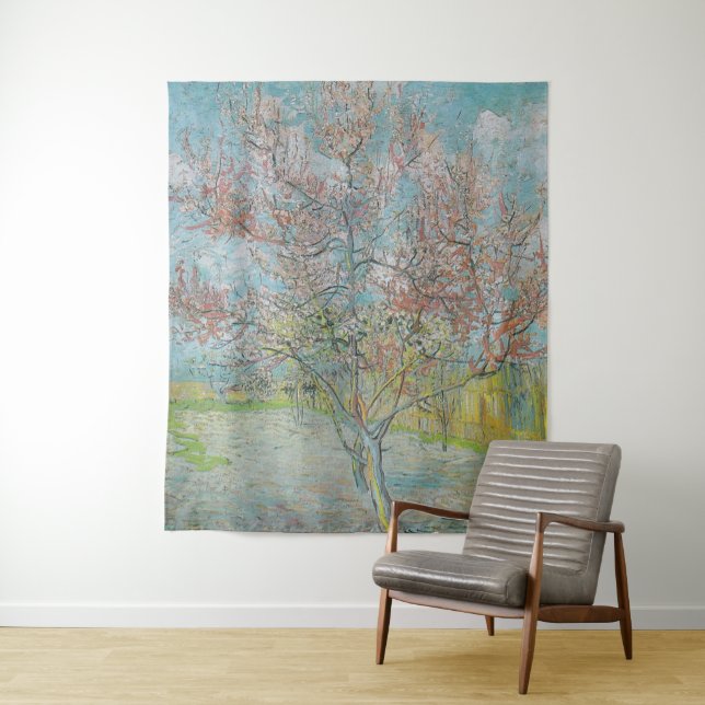 Tapete De Parede Árvore de Pêssego de Flor (In Situ)