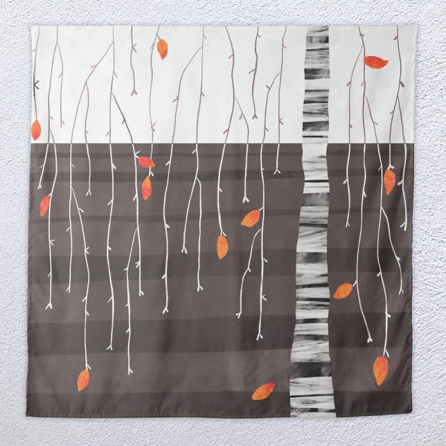 Tapete De Parede Árvore Inverno Monocromática (Criador carregado)