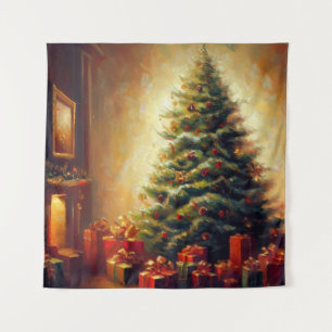 Tapete De Parede Árvore Natal 1