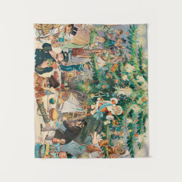 Tapete De Parede Árvore Natal (1902)