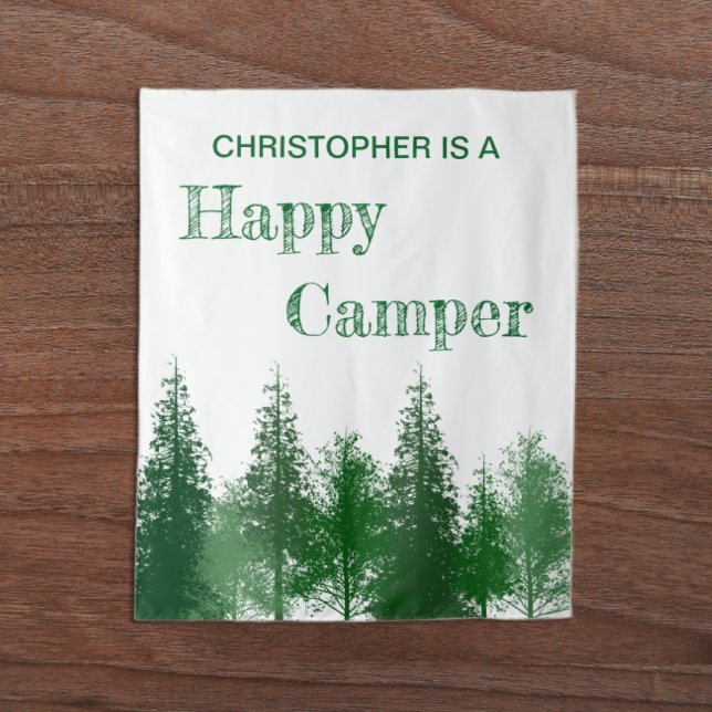 Tapete De Parede Árvores da Floresta de Aniversário (Criador carregado)