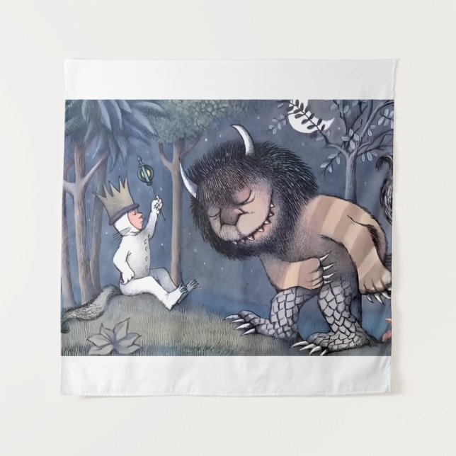 Tapete De Parede As Coisas Selvagens São (Frente)