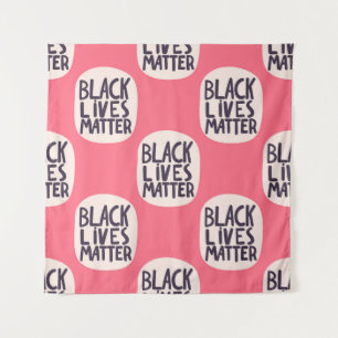 Tapete De Parede As vidas negras têm matéria, padrão caligráfico