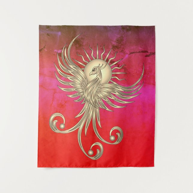 Tapete De Parede Ascensão Phoenix (Frente)