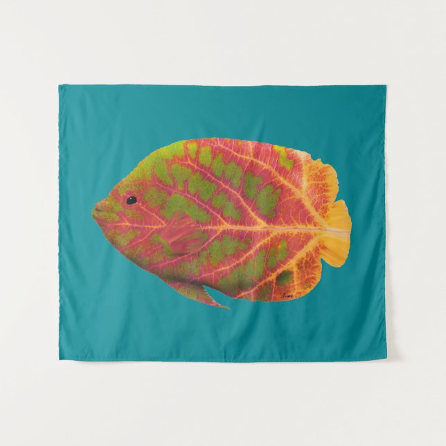 Tapete De Parede Aspen Peixe Tropical 1 (Frente (Horizontal))