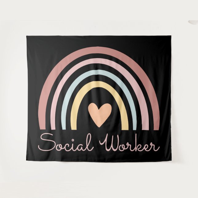 Tapete De Parede Assistente Social II (Frente (Horizontal))