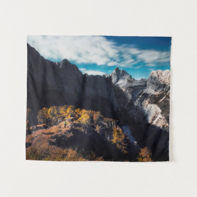 Tapete De Parede Assustador das montanhas (Frente (Horizontal))