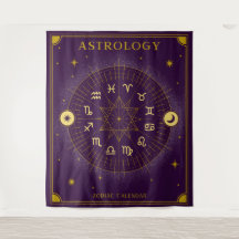 Astrologia Calendário Zodiac - Roxo