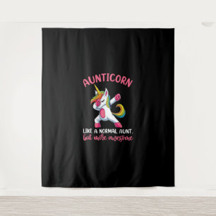 Tapete De Parede Aunticorn Tia Unicorn Camisas Engraçadas Unicorn