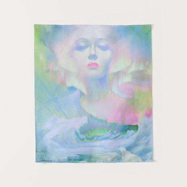 Tapete De Parede Aurora por Clive Henry pastel light (Frente)