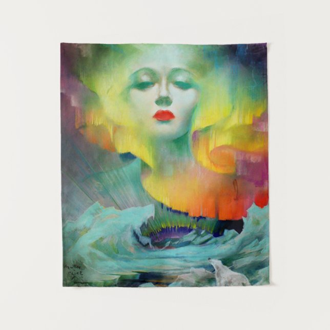 Tapete De Parede Aurora por Clive Henry vibrante (Frente)