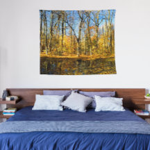 Autumn Serenity: Reflexões Tranquilo por Pond