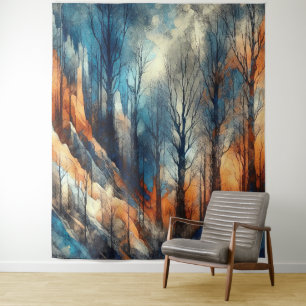 Tapete De Parede Autumn Woods 2 - Watercolor