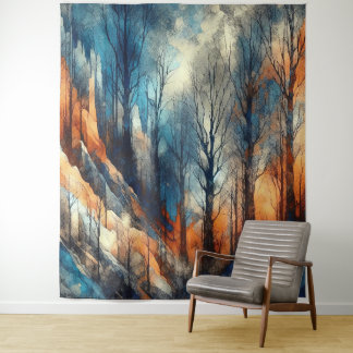 Tapete De Parede Autumn Woods 2 - Watercolor