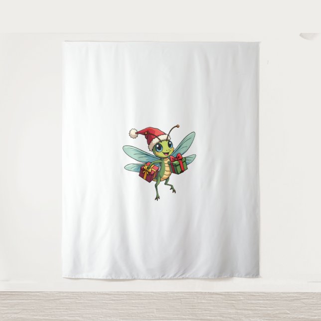 Tapete De Parede Auxiliar de Dragonfly de papais noeis (Frente)