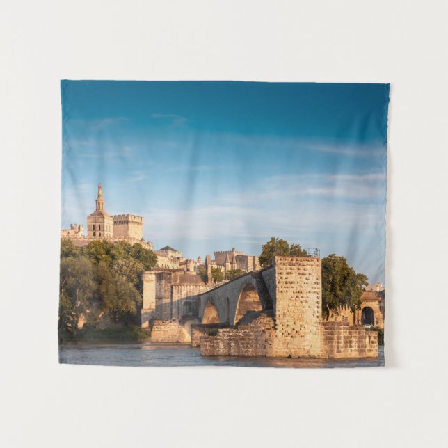 Tapete De Parede Avignon Bridge França (Frente (Horizontal))