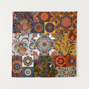 Tapete De Parede Azulejo de retalhos incolor com o Islã, Árabe