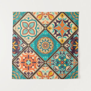 Tapete De Parede Azulejo de retalhos incolor com o Islã, Árabe