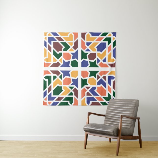 Tapete De Parede Azulejos Andaluzes 1 (In Situ (Horizontal))