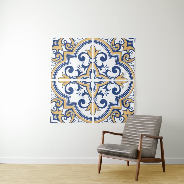 Tapete De Parede Azulejos em português 1 (In Situ (Horizontal))