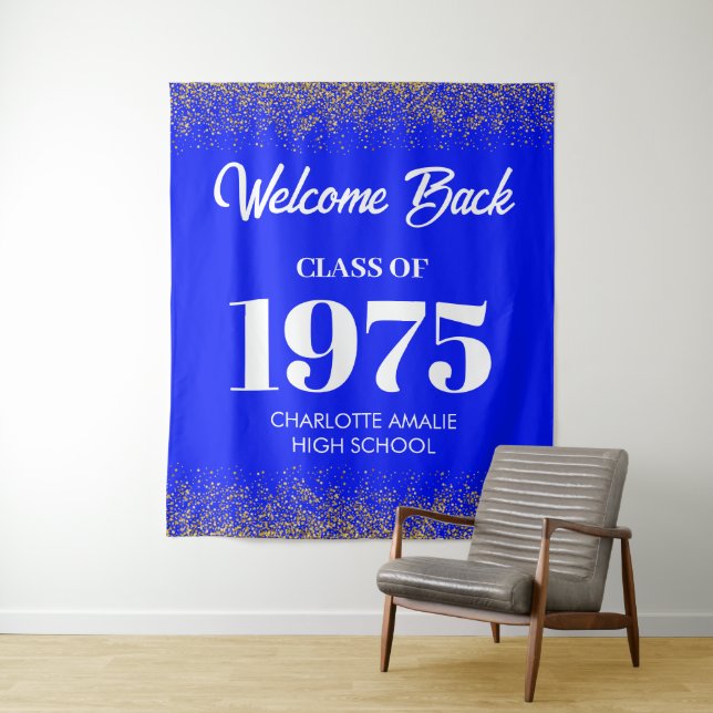 Tapete De Parede Backdrop de Reunião de Classe (In Situ)