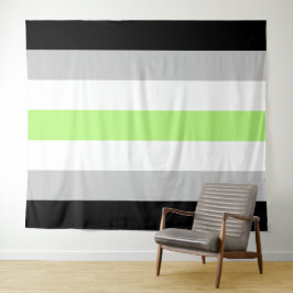Tapete De Parede Bandeira Agender Extra Grande LGBT